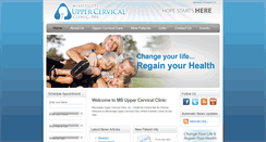 Desktop Screenshot of msuppercervical.com